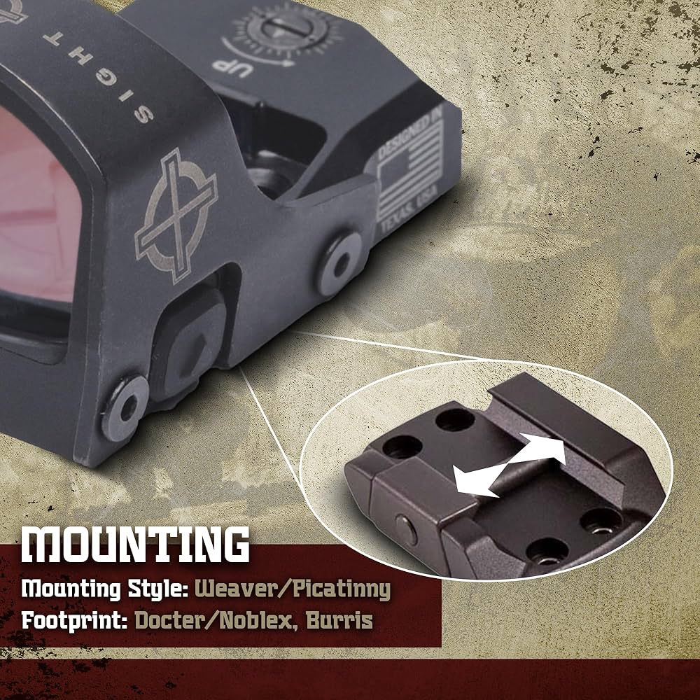 Amazon.com : Sightmark Mini Shot M-Spec FMS Reflex Sight